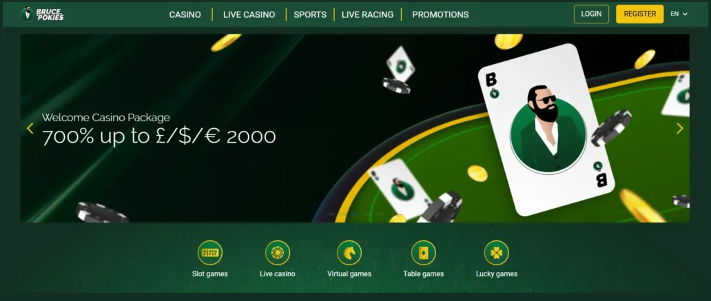 The Thrilling World of Casino Bruce Pokies UK